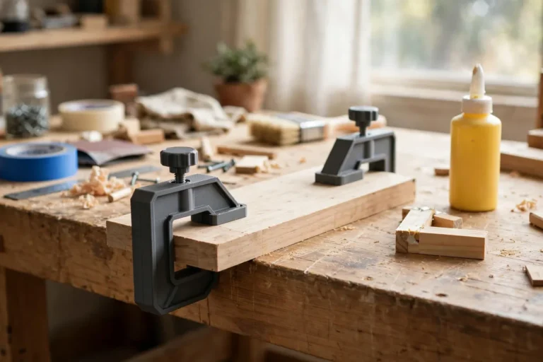 3D Printed Edge Clamps for Workbenches: Clamp Work to the Bench Edge