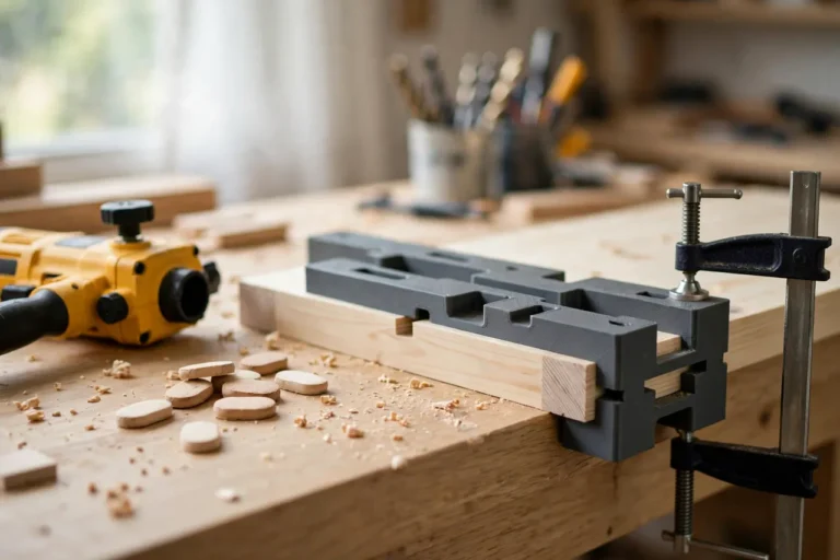 3D Printed Biscuit Joiner Alignment Jig: Cut Slots That Actually Line Up