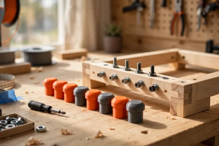 3D Printed Bolt Cap Covers: Tidy Exposed Bolt Heads on Furniture and Decks