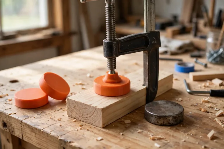 3D Printed C-Clamp Swivel Pad Replacements: New Pads for Worn C-Clamps