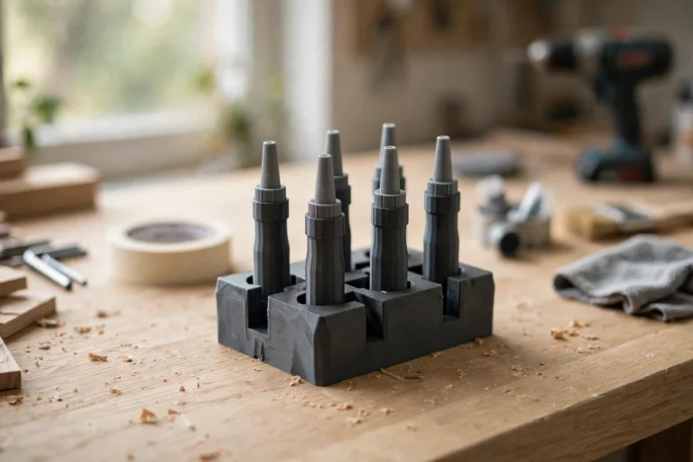 3D Printed Caulk Gun Nozzle Cap Holders