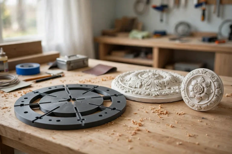 3D Printed Ceiling Medallion Centering Template