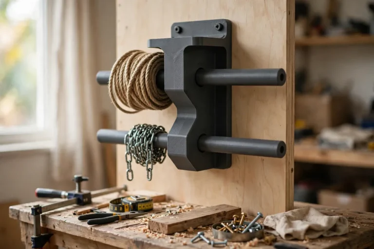 3D Printed Chain and Rope Spool Holders: Spools That Unwind Cleanly