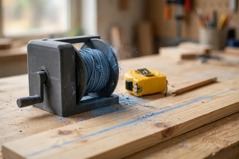 3D Printed Chalk Line Reel: A Printed Reel That Lays a Straight Line
