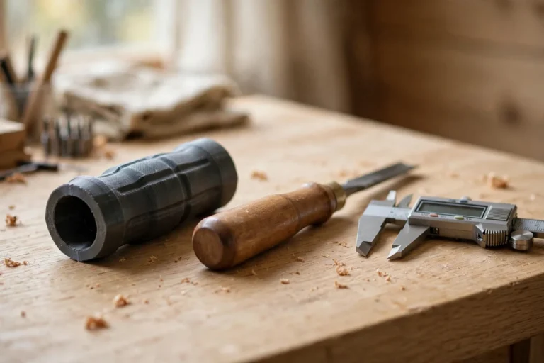 3D Printed Chisel Handle Grip Sleeve Adapter