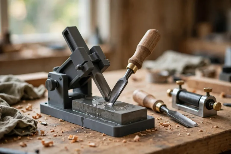 3D Printed Chisel Sharpening Angle Jig: Hold a Steady Bevel Every Time
