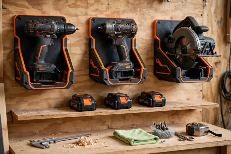Cordless Tool Wall Mounts: 3D Print Holders for Your Drill, Driver and Saw Bodies (storage only)
