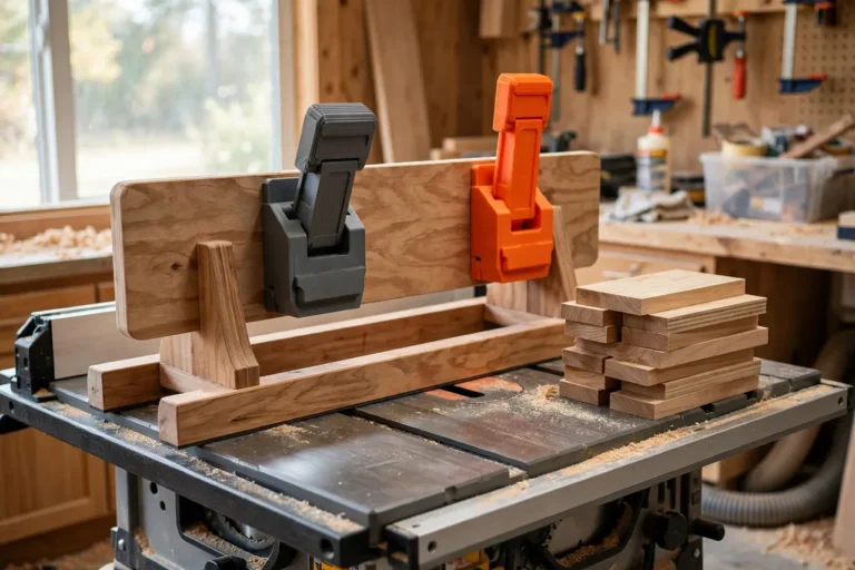 3D Printed Crosscut Sled Stop Blocks: Flip Stops for Repeatable Lengths