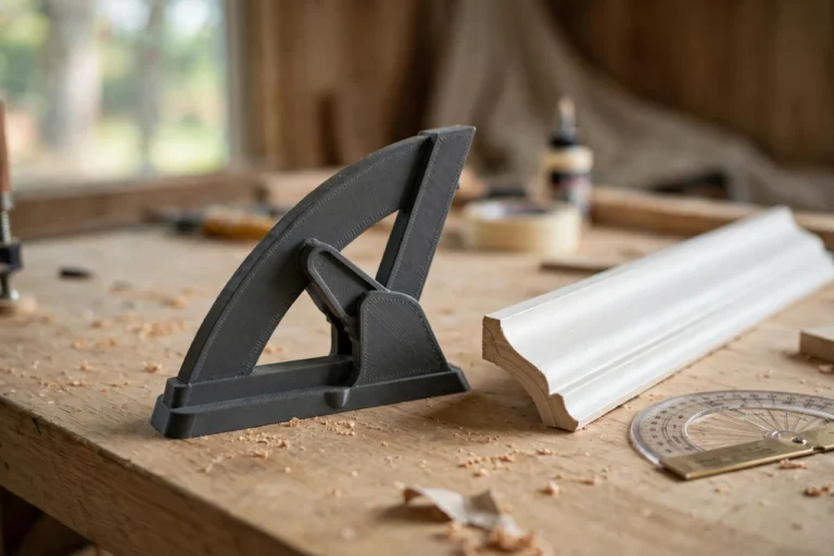 3D Printed Crown Molding Spring Angle Gauge