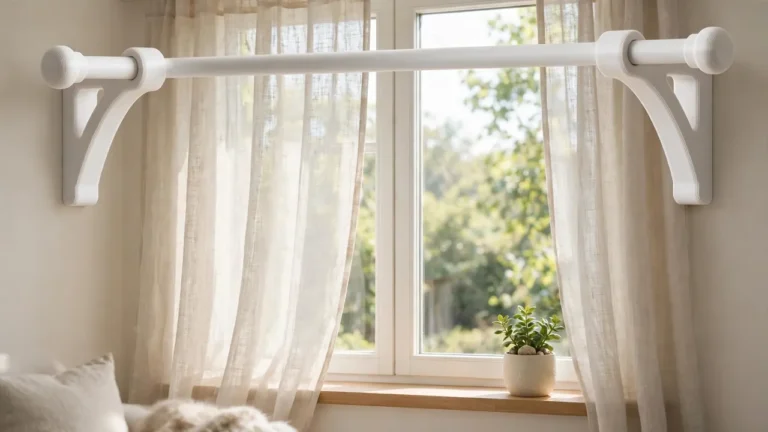 3D Printed Curtain Rod Brackets and End Caps for a Clean, Sturdy Window Upgrade