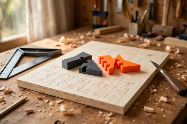 3D Printed Dovetail Marking Guides: Lay Out Clean Dovetails at Any Ratio