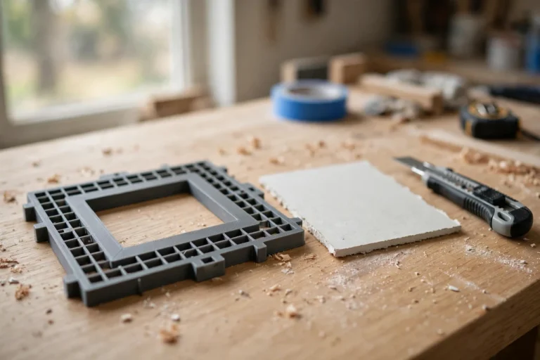 3D Printed Drywall Patch Cutting Template