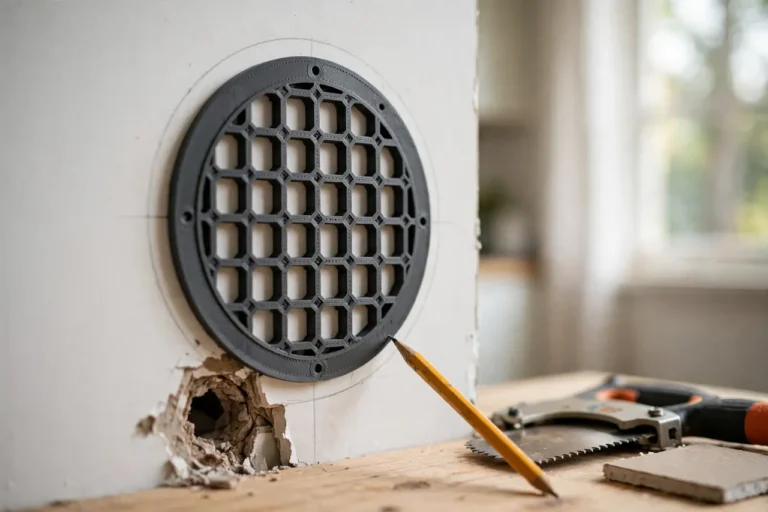 3D Printed Drywall Patch Cutting Template: Cut Clean Patches in Any Shape