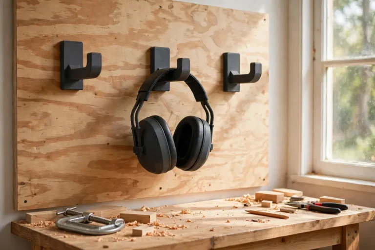 3D Printed Ear Muff Wall Hooks: Hang Hearing Protection in Sight