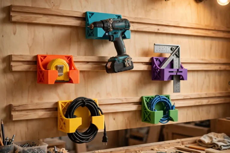 French Cleat Tool Holders: 3D Print a Full Set of Cleat Mounts for a Flexible Tool Wall