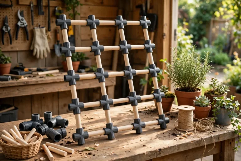 3D Printed Garden Trellis Connectors: Build Frames and Supports Any Size