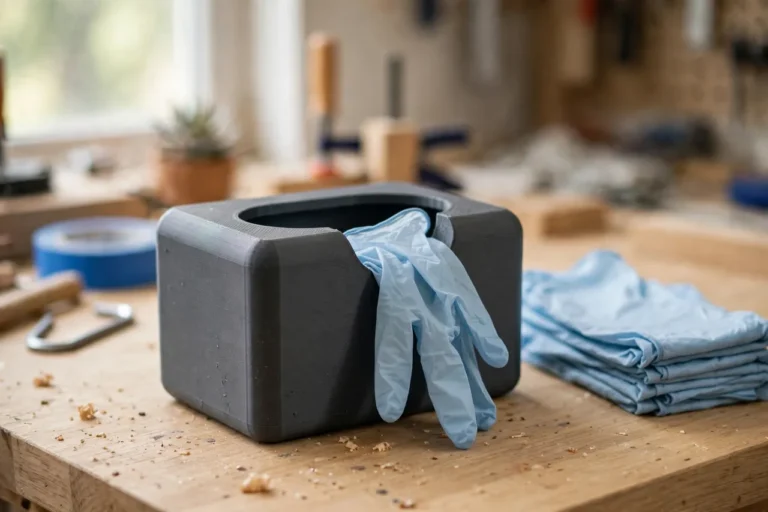 3D Printed Glove Dispenser Box: Gloves Dispensed One at a Time
