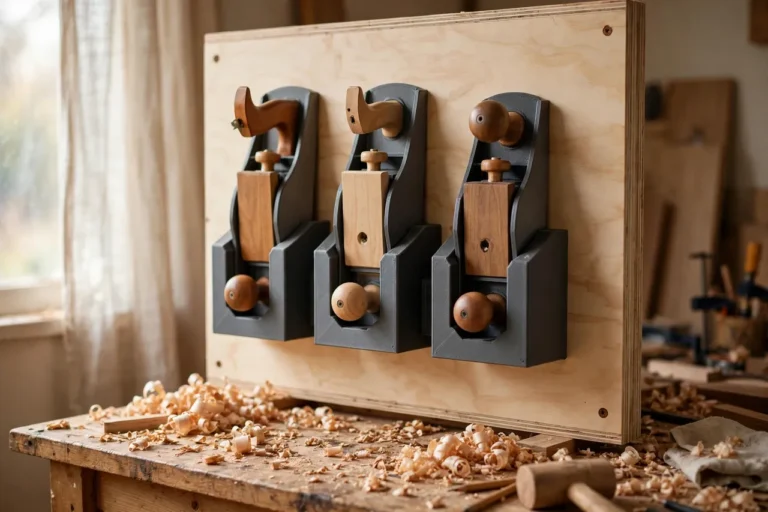 3D Printed Hand Plane Wall Rack: A Rack That Shows Off Your Planes