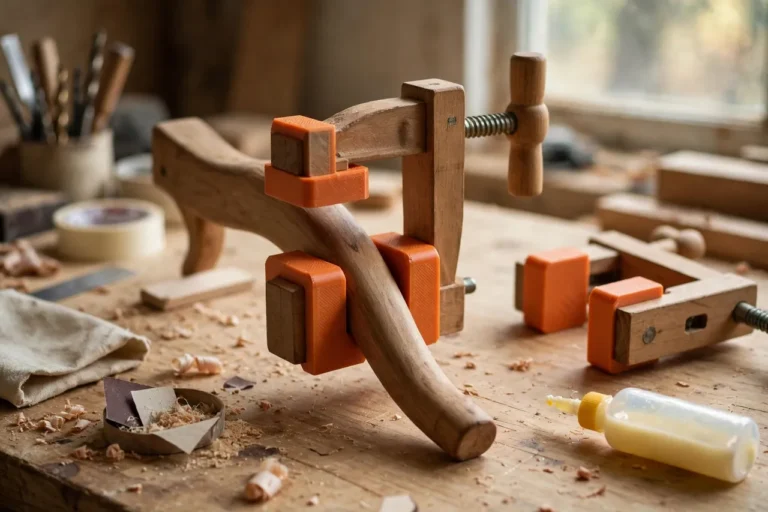 3D Printed Hand Screw Clamp Pads: Soft Pads for Wooden Hand Screws