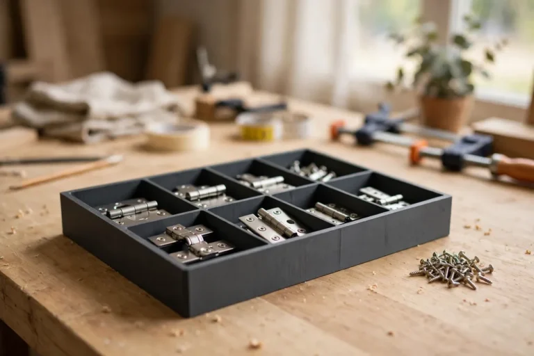 3D Printed Hinge Storage Box: A Box for Spare Hinges