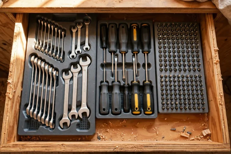 3D Printed In-Drawer Tool Trays: Custom Trays for Wrenches, Bits and Drivers