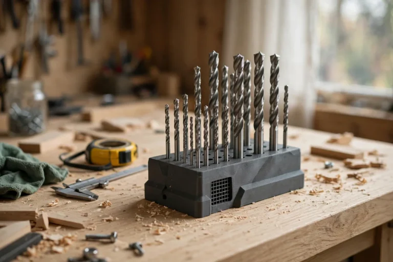 3D Printed Jobber Drill Bit Index Stand