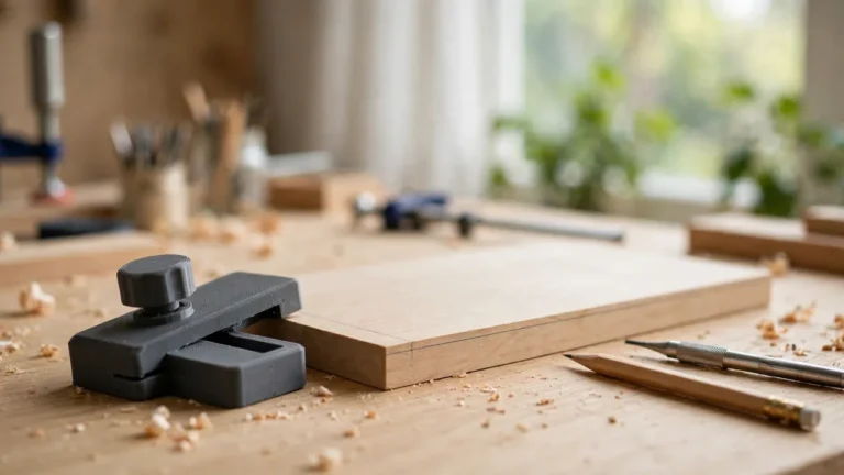3D Printed Marking Gauge and Scriber Guides for Accurate Layout Lines in Wood Repairs
