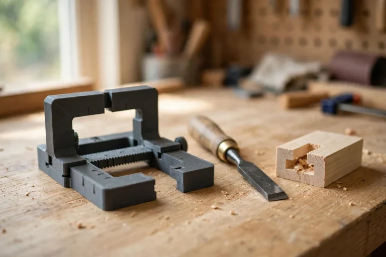 3D Printed Mortise Width Measuring Gauge