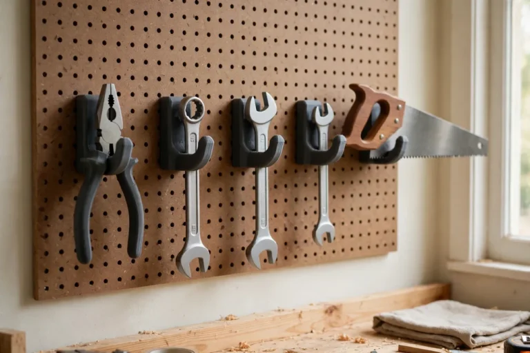 3D Printed Pegboard Hook Adapters: Hooks That Fit Any Pegboard