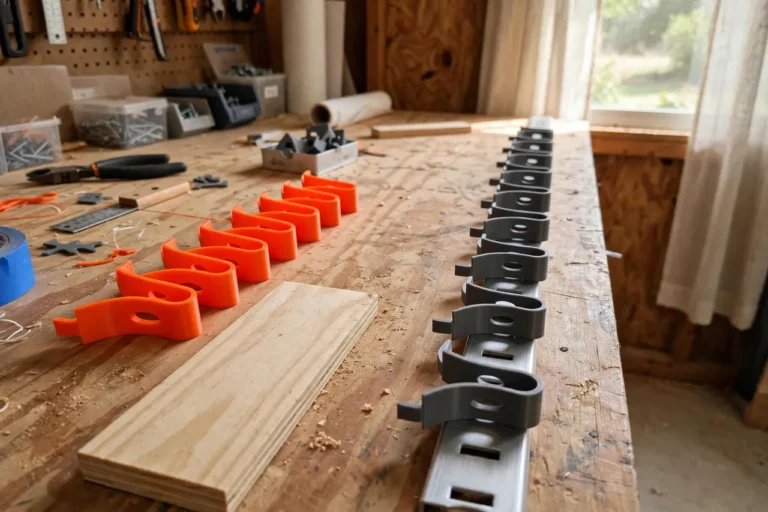 3D Printed Pilaster Shelf Clips: Replace Lost Shelf Strip Clips in Minutes