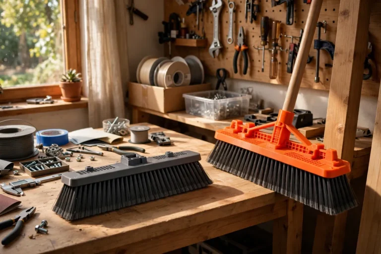 3D Printed Push Broom Head: Replace a Worn Broom Block on Any Handle