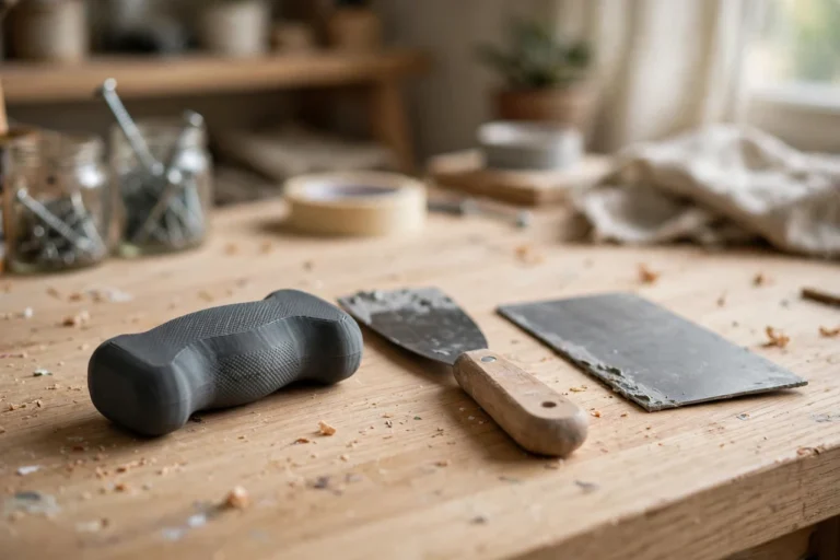 3D Printed Putty Knife Handle Grip Sleeve