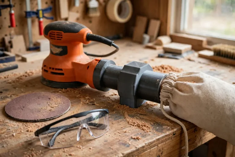 3D Printed Sander Dust Bag Adapters: Fit Dust Bags to Any Sander