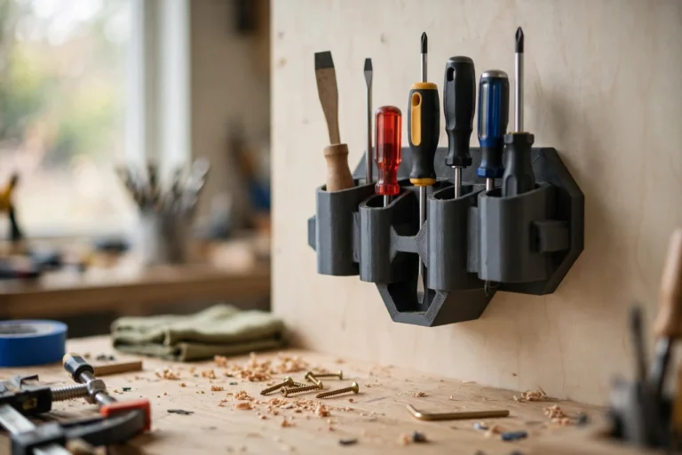 3D Printed Screwdriver Caddy Wall Mount
