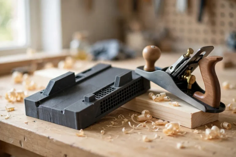 3D Printed Shooting Board for Hand Planes: Square Edges With a Hand Plane