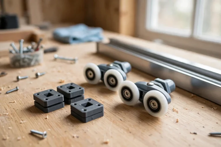 3D Printed Shower Door Roller Shims