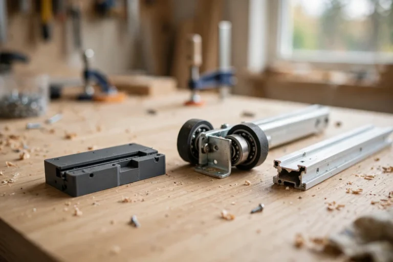 3D Printed Sliding Door Track Alignment Gauge