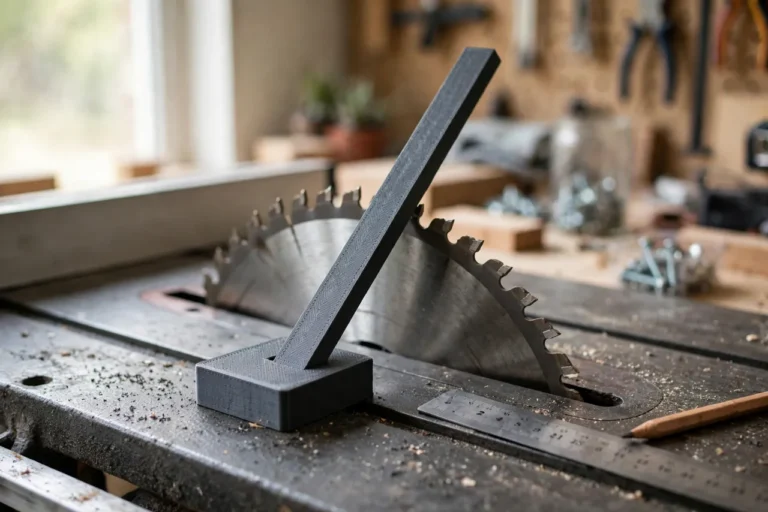 3D Printed Table Saw Alignment Gauge: Check Blade and Fence Parallel in Minutes