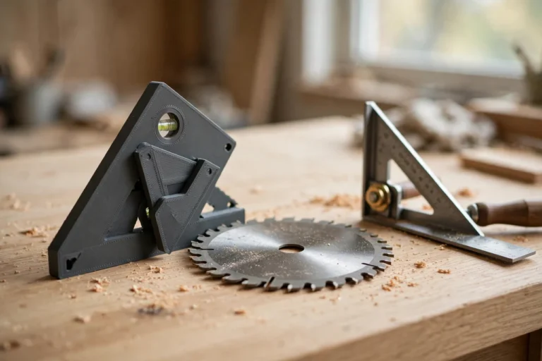 3D Printed Table Saw Blade Tilt Angle Gauge