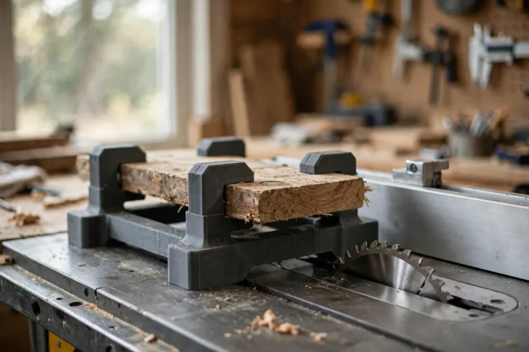 3D Printed Table Saw Jointing Sled: Straighten Board Edges Without a Jointer