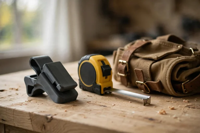 3D Printed Tape Measure Belt Holster Clip