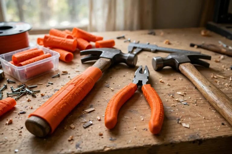 3D Printed Tool Handle Grip Sleeves: Slip-On Comfort for Hammers and Pliers