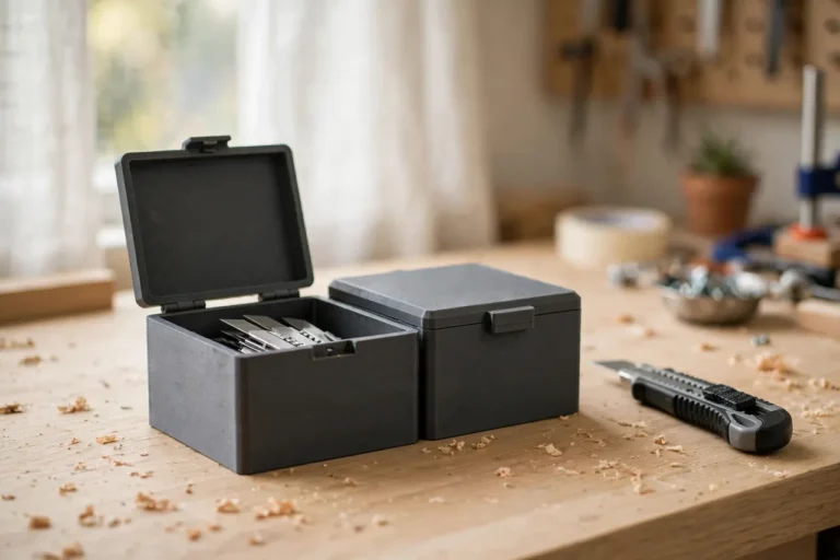 3D Printed Utility Blade Organizer: Blades Stored Safely