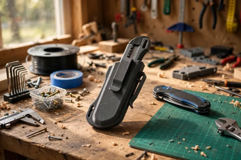 3D Printed Utility Knife Sheaths: Safe Sheaths for Loose Utility Knives