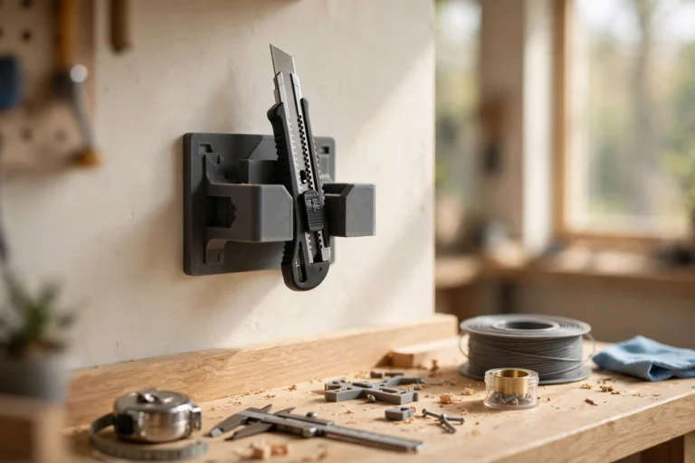 3D Printed Utility Knife Wall Dock