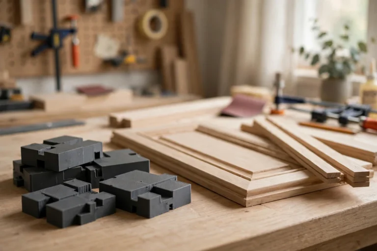 3D Printed Wainscot Panel Spacing Blocks