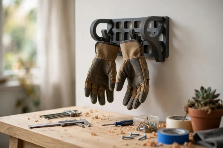 3D Printed Work Glove Wall Holder